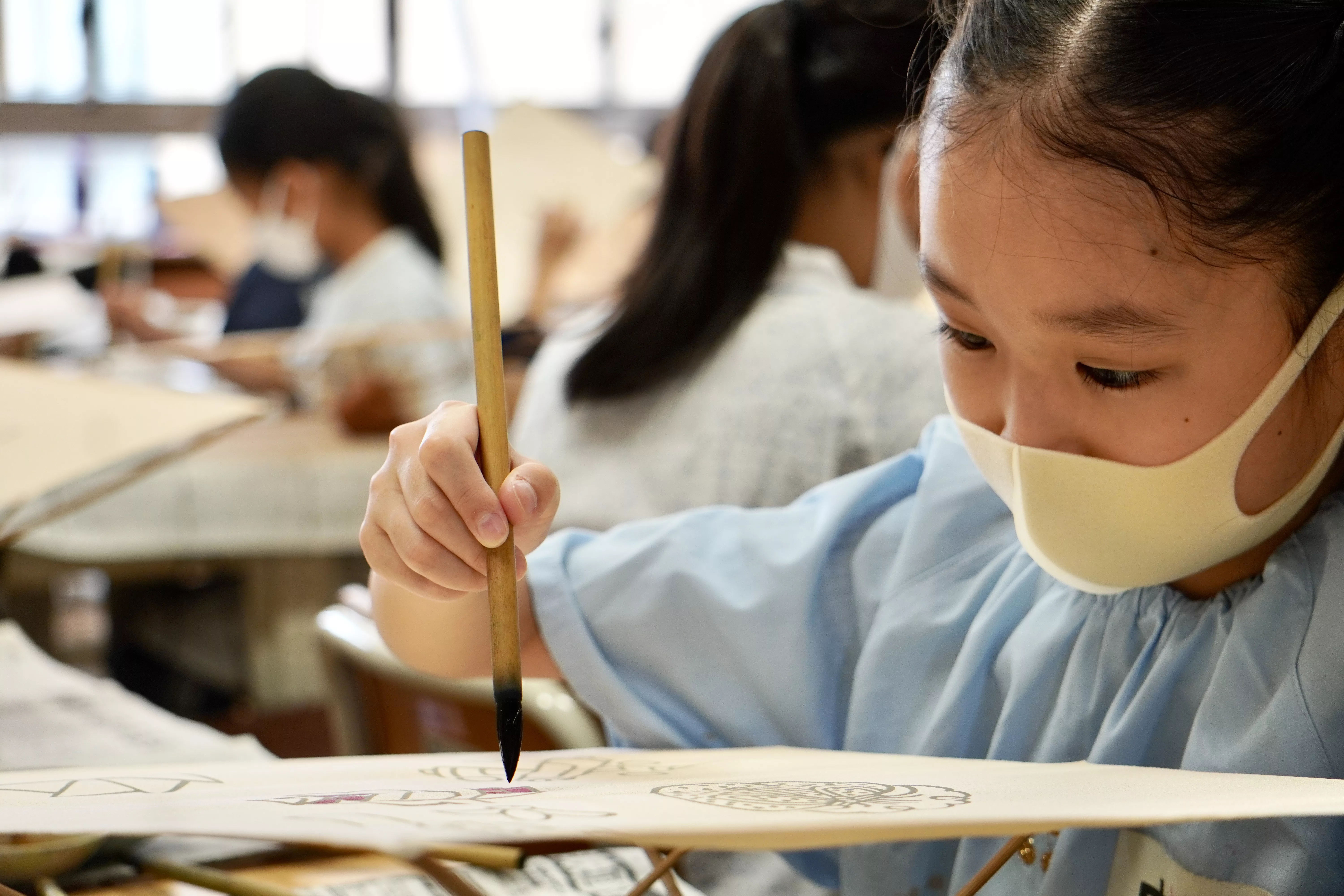 4年生の伝統工芸体験授業 | 立教女学院小学校