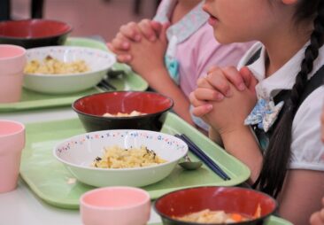 １年生の慣らし給食